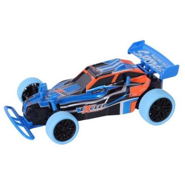 Imagem de Carrinho Exceed Racing Controle Remoto 4 Funções RC 1:20, Azul