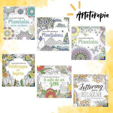 Imagem de Box Arte que Acalma: 6 Livros para Colorir, Relaxar e Meditar - Cirand
