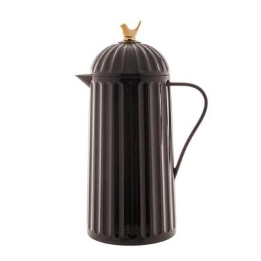 Imagem de Garrafa Térmica Wolff Clássica Bird de Plástico Preta 1L