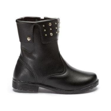 Imagem de Bota Feminina Cano Alto Médio Colarinho com Rebites-Feminino