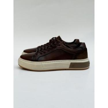 Imagem de Tênis Sneaker Power Confort Triton OOIZI Marrom-Masculino