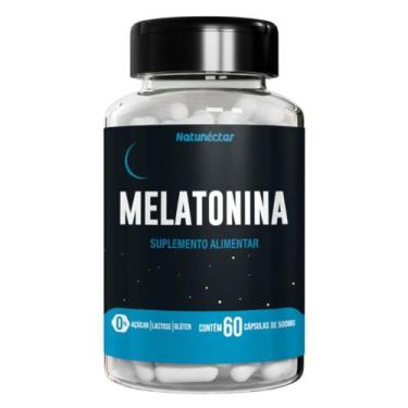 Imagem de Pote Suplemento Alimentar Melatonina 60 Capsulas Natural Formula Compl