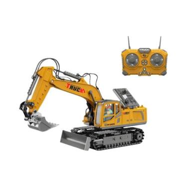 Imagem de Escavadeira De Controle Remoto Para Meninos, Carro RC 17 Canais, Camin