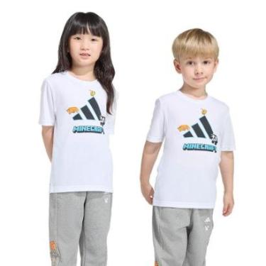 Imagem de Camiseta Infantil Adidas Treino Minecraft-Unissex