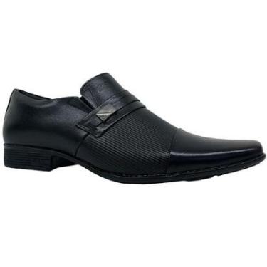 Imagem de Sapato Social Couro Masculino Jota Pe Air Conforto 13149-Masculino