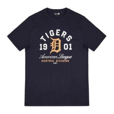 Imagem de CAMISETA NEW ERA REGULAR DETROIT TIGERS MLB MARINHO-Unissex