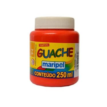 Imagem de Tinta Guache 250ml Vermelho Maripel