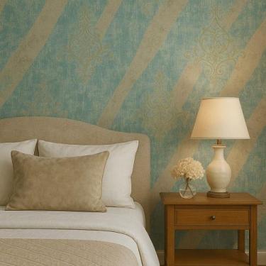 Imagem de Papel De Parede Vinilico Contemporaneo Rolo 0,53x10m Vinil PVC - Plast