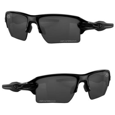 Imagem de oculos sol masculino praia proteção uv preto + esportivo armação preta