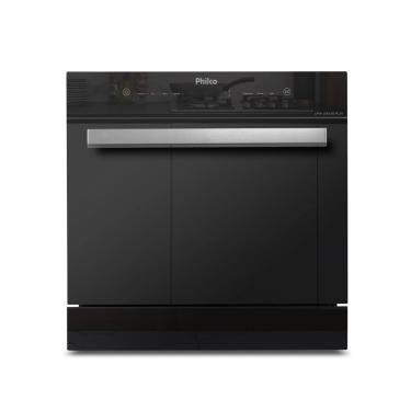 Imagem de Lava-Louças Philco PLL10 10 Serviços Preta 6 Programas Embutir Painel Digital