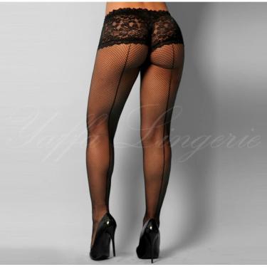 Imagem de Meia Calça Com Detalhes Y2028 Preta