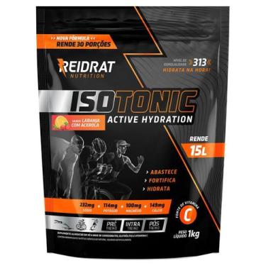 Imagem de Isotonic Active Hydration - 1000g Laranja e Acerola - Reidrat - Reidra