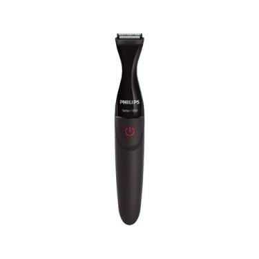 Imagem de Aparador Philips Multigroom 2 em 1 À Prova Dágua Mg1100 Preto, Preto, 