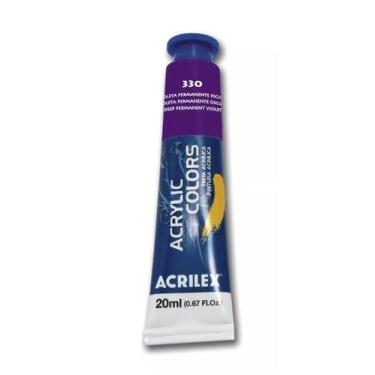 Imagem de Tinta Acrílica 20ml Violeta 330 Acrilex Tinta Acrilica 20ml Violeta 33