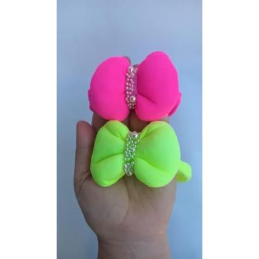 Imagem de Laço Fofo Neon - Tres Marias Butique, Rosa