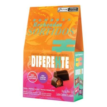 Imagem de Caixa Bombom Diet Sortido Diatt Diferente Zero Açúcar 120g