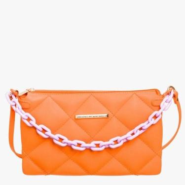 Imagem de Bolsa Petite Jolie Bea Tangerina/Lilac PJ10677