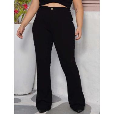 Imagem de Calça Montaria Bandagem Flare Plus Revanche 622 - Revanche Jeans, Pret
