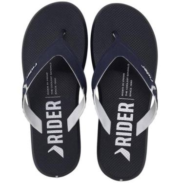 Imagem de Chinelo Masculino De Dedo Conforto Dia a Dia R1 Prime Rider, Preto, Be