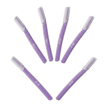 Imagem de 6 Navalhas Facial Enox Dermaplaning Sobrancelha Profissional - Lilabel