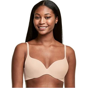 Imagem de Maidenform Sutiã Dreamwire feminino com aro suave nas costas, Amêndoa, 40B