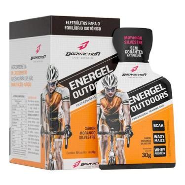 Imagem de Energel Outdoors 10 Saches - BODY ACTION, GUARANÁ COM ACAÍ