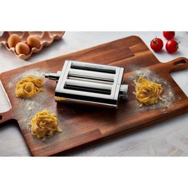 Imagem de Acessório de Massa 3 em 1 Kitchenaid Stand Mixer em Inox para Batedeir