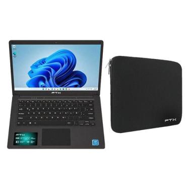 Imagem de Notebook FTX Intel Celeron N4020 4GB RAM 256GB SSD Tela 14 Full HD Win