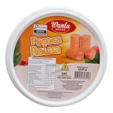 Imagem de Paçoca rolha wanlu 1,02kg c/ 20un