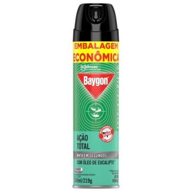 Imagem de Inseticida Aerossol Baygon Ação Total Eucalipto 360ml