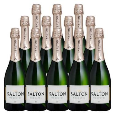 Imagem de Espumante Salton Branco Moscatel 750ml 12 Unidades