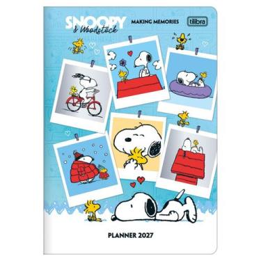 Imagem de Planner mensal 2027 M7 grampeado Snoopy 20 folhas Tilibra Cor:Fotos, F