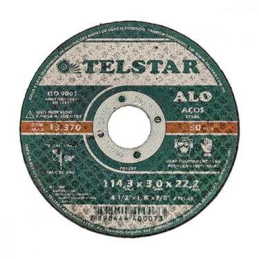 Imagem de Disco Telstar Corte Ferro 41/2X7/8 - Kit C/10 PC