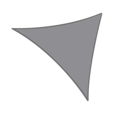 Imagem de Toldo Triangular Impermeável 5x5x5 2x2x2M Para Jardim, Pátio E Piscina