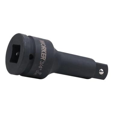Imagem de Extensão para Soquete 5 Worker com Encaixe 3-4 para Parafusadeiras Elétricas Ou Pneumáticas em Cromo Molibdênio Bivolt