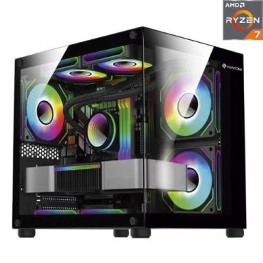 Imagem de Pc Computador Gamer Amd Ryzen 7 5700g 16gb Nvme 512gb Vga 8gb W11 500w