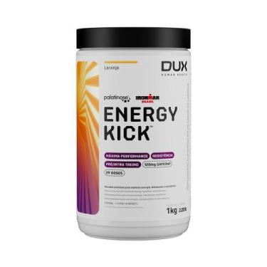 Imagem de Energy Kick Caffeine Suplemento Isotônico Sabor Abacaxi 1000g  Dux Hum