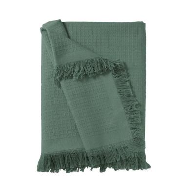 Imagem de Manta Sofá Marrocos Liso 150x210cm Verde Dohler