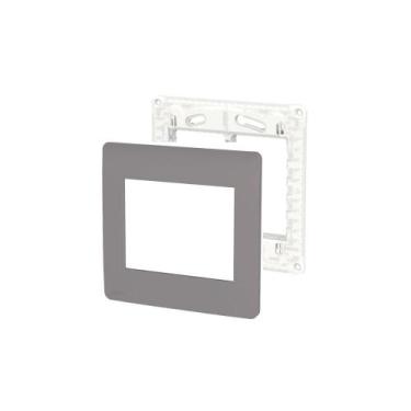 Imagem de Placa 4X4 6 Módulos S730203224 Axis Grey Orion Schneider