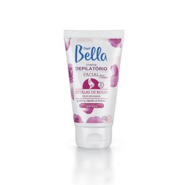 Imagem de Creme Depilatório Facial Pétalas de Rosas Depil Bella 40g