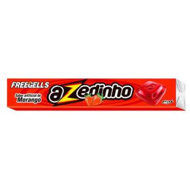 Imagem de Bala Freegells Play Azedinha Morango Drops 27,9g