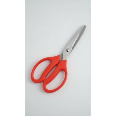 Imagem de Tesoura Pequena Inox Laranja Jardinagem - Congratulations Store