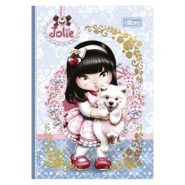 Imagem de Caderneta (Pequena) Costurada Jolie 80 Folhas 10,5cm x 14,8cm - Tilibr