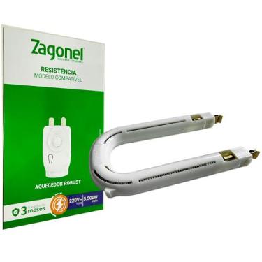 Imagem de Resistência Original para o Aquecedor de Passagem Eletrônico Zagonel R