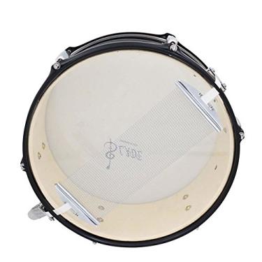 Imagem de Tarola de aço prata 32 x 10,8 cm fio de caixa de 33 polegadas 40 fios para substituição de peças de bateria