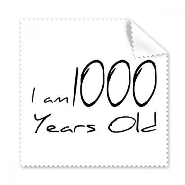 Imagem de I am 1000 Years Old Age Longevity pano de limpeza de tela de telefone limpador 5 peças