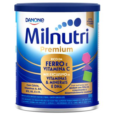Imagem de Composto Lácteo Milnutri Premium Danone até 5 anos com 800g 800g