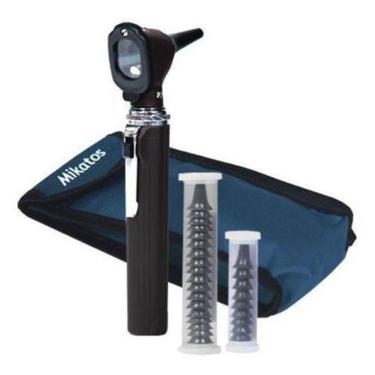 Imagem de Mini Otoscopio Especulos E Estojo Mikatos