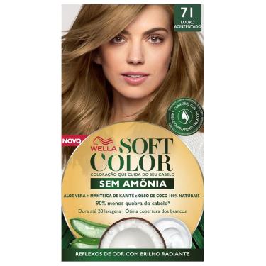 Imagem de Kit Tintura Soft Color Louro Acinzentado 71 Soft Color