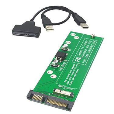 Imagem de GODSHARK Adaptador SATA de 18 pinos para SATA com cabo USB SATA para MacBook Air 2010 2011, conversor de disco rígido HDD compatível com o modelo A1369 A1370